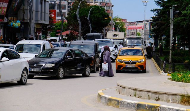 Van’ın araç sayısı 100 bine dayandı!