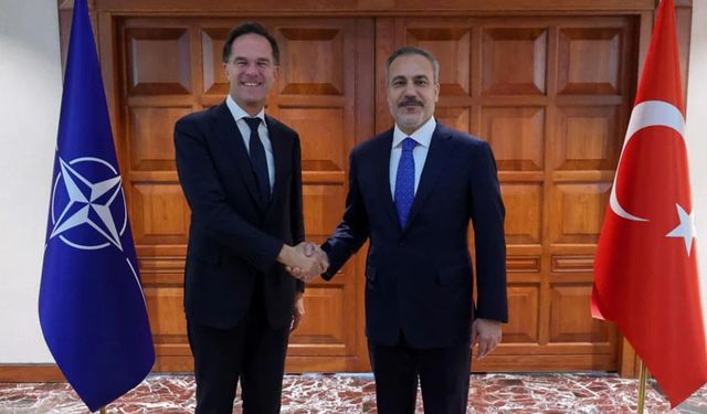 Hakan Fidan, NATO Genel Sekreteri Rutte ile görüştü