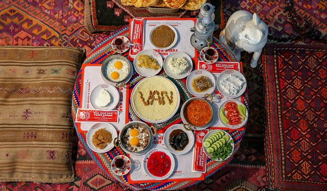 Van kahvaltısı dünyanın en iyi kahvaltısı seçildi