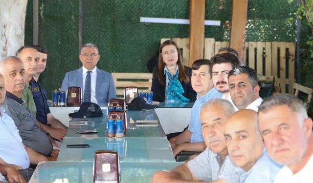 Van'a atanan Polat için veda yemeği düzenlendi
