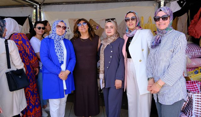 Edremit’te kadınlar hem üretiyor hem kazanç sağlıyor