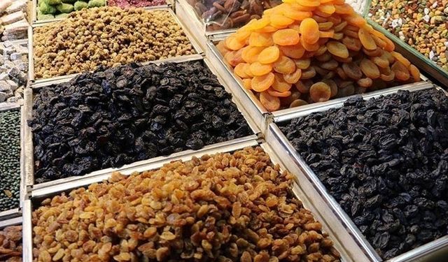 Türkiye'nin kuru meyve ve mamulleri ihracatı arttı