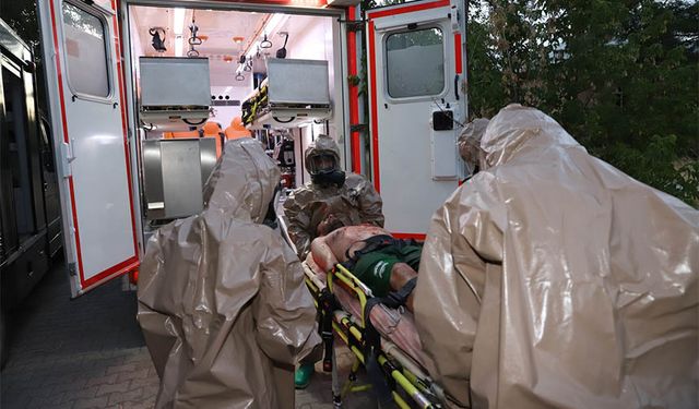 Van'da kimyasal, biyolojik, radyoaktif ve nükleer olaylarına karşı tatbikat