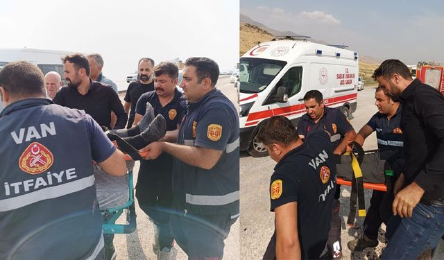 Van'da feci kaza: Çok sayıda yaralı var