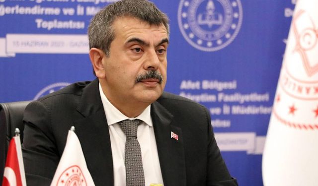 Bakan Tekin: Çocuklarımızın bütün sınav ve başarı namusu bize emanet
