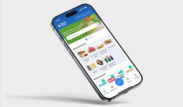 Market fiyatları artık cepte