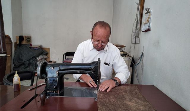 Van'da terzilik mesleğine adanan bir ömür