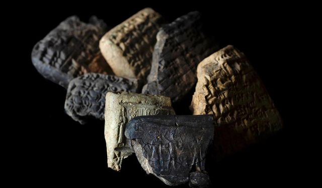 Çivi yazılı tabletler gün yüzüne çıkarıldı