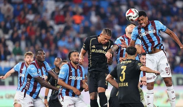 Trabzonspor 3 puanı 4 golle aldı