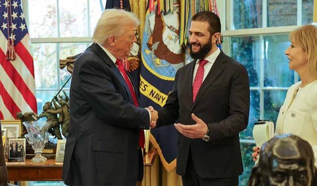 Trump ile Şara bir araya geldi