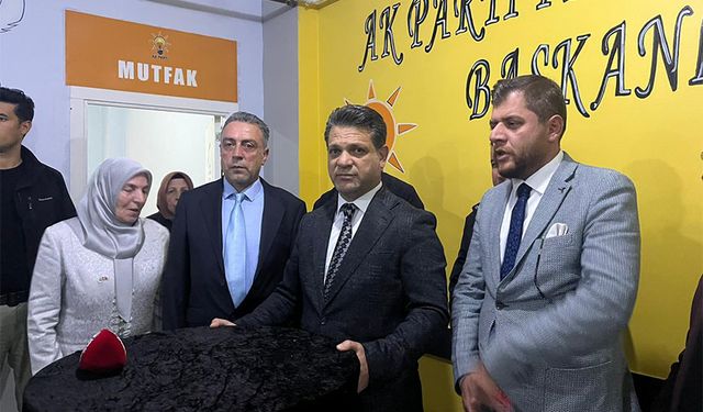 AK Parti İpekyolu İlçe Başkanlığı yeni binasının açılışı yapıldı