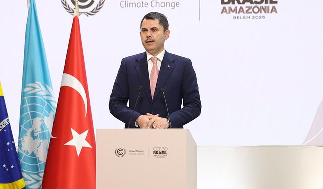 Bakan Kurum: Türkiye, COP31’de ev sahipliği yapacak