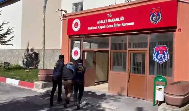 9 yıllık firari hükümlü Hakkari'de yakalandı