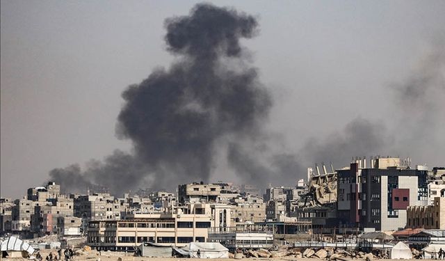 İsrail, Gazze'ye gece boyunca yoğun saldırılar düzenledi