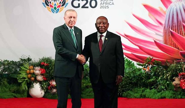 Cumhurbaşkanı Erdoğan, G20 Liderler Zirvesi resmi karşılama törenine katıldı