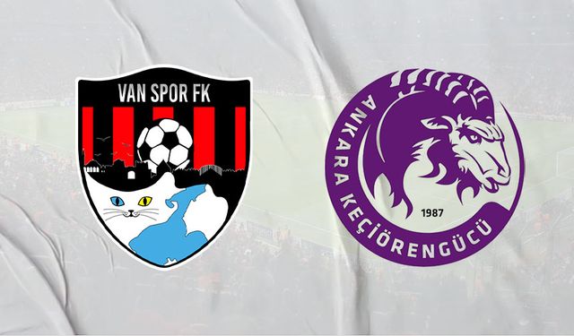 Vanspor – Keçiörengücü maçını yönetecek hakemler açıklandı