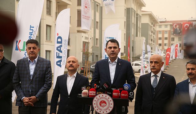 Bakan Kurum'dan Yüzyılın Konut Projesi açıklaması: Başvuru sayısı belli oldu