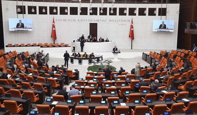 Vergiye yönelik düzenlemeleri de içeren kanun teklifi TBMM Genel Kurulunda