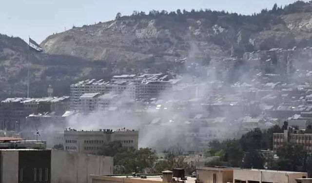 Suriye'nin başkenti Şam'da patlama