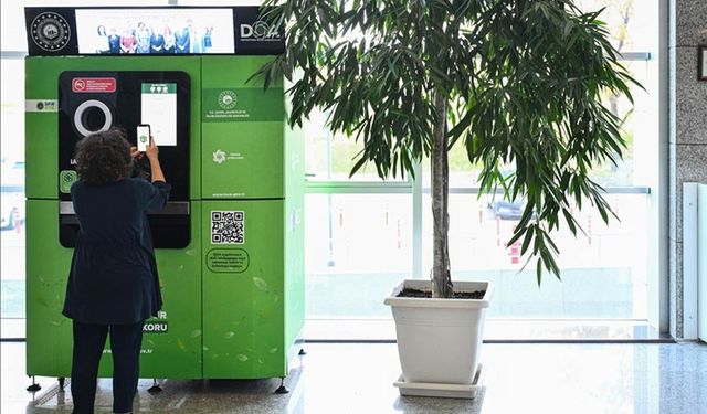 TBMM'de "depozito iade makineleri" hizmete alındı