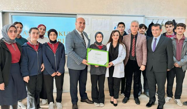 Van'daki öğretmenin projesi Türkiye birincisi oldu