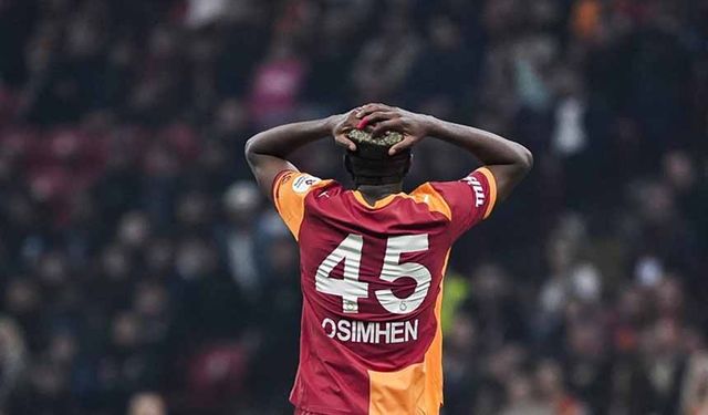 Osimhen, Galatasaray tarihinin en fazla gol atan 5. yabancısı