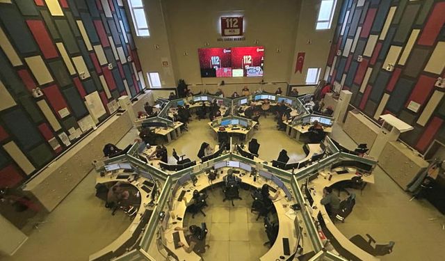 Van 112'de asılsız çağrılar yüzde 75'e geriledi