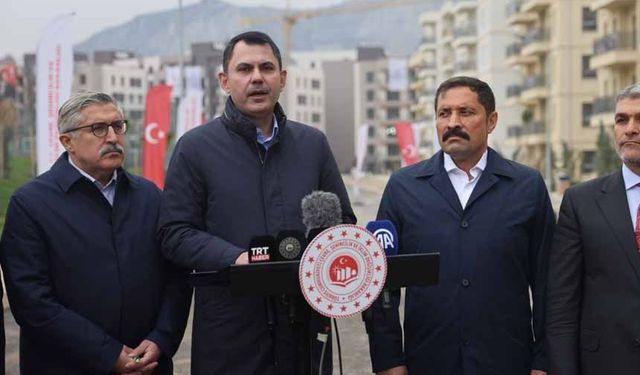 Bakan Kurum: Sosyal konut projesine 5 milyon 440 bin başvuru yapıldı