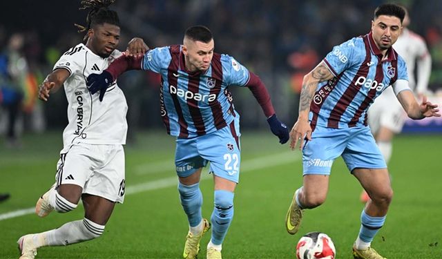 Beşiktaş ve Trabzonspor 3-3 berabere kaldı
