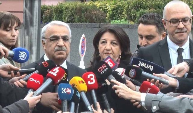 DEM Parti'den, Adalet Bakanı Tunç'a ziyaret