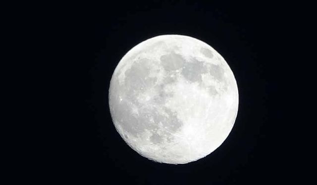 Van semalarında yılın son dolunayı görsel şölen sundu