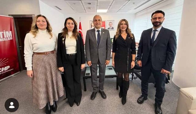 Eğitim Gücü Sen Van il heyeti TBMM’de temaslarda bulundu