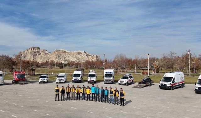 Van'da sağlık ekipleri çetin kış şartlarına hazır