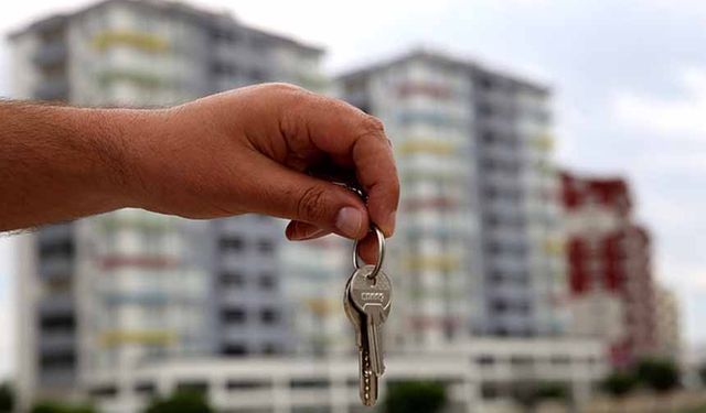 Ay ay satılan gayrimenkul sayısı belli oldu