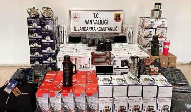 Van’da gümrük kaçakçılığı operasyonu