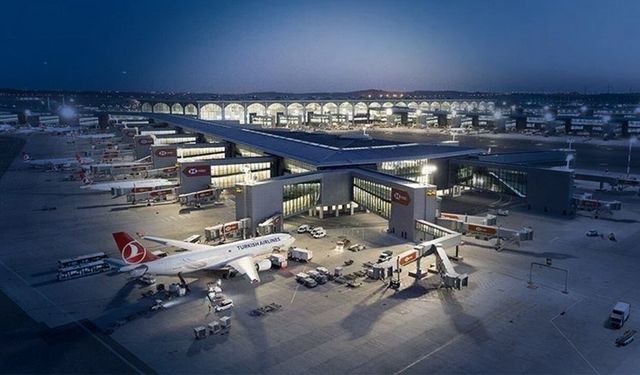 Geçen ay hava yollarında 17,8 milyon kişiye hizmet verildi