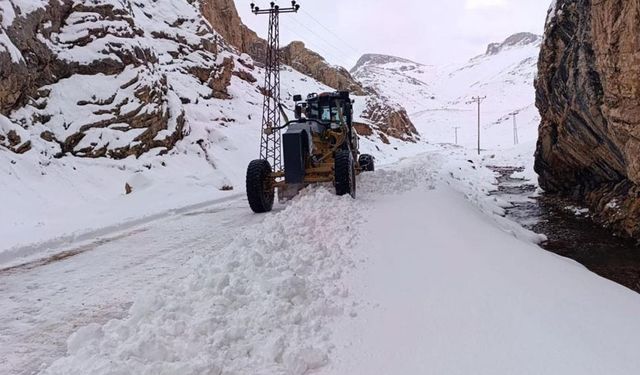 Van'da 102 yerleşim yerinin yolu ulaşıma kapandı