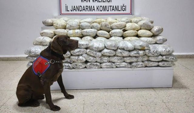 Başkale’de 60 kilo uyuşturucu ele geçirildi