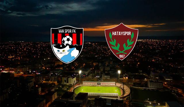 Vanspor’un Hatayspor karşısındaki 11’i belli oldu