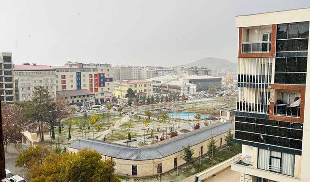 Van’da yağmur ve dolu hayatı olumsuz etkiledi