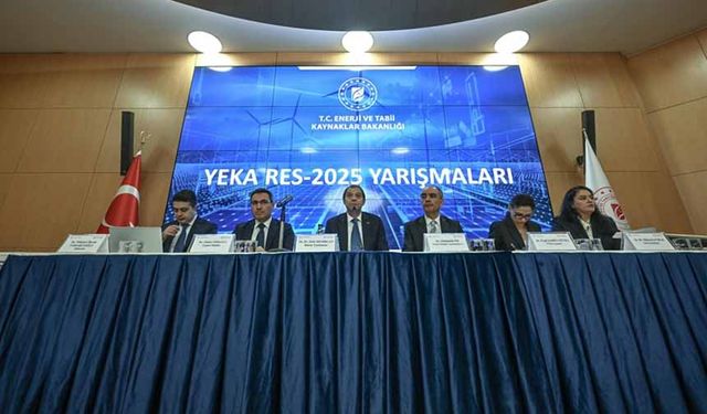 YEKA RES-2025 yarışmalarında 6 proje için en iyi teklifler belli oldu