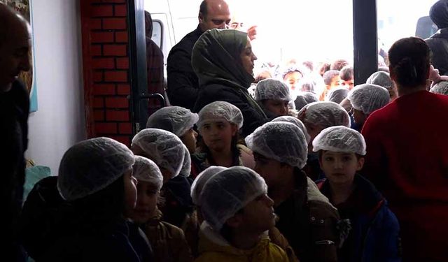 Tatvan'da minik öğrencilerden yerli üretime büyük ilgi