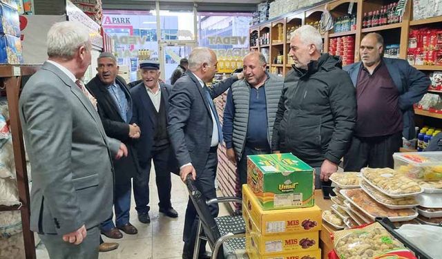 MHP Van İl Başkanı Güngöralp Çaldıran'da ziyaretlerde bulundu