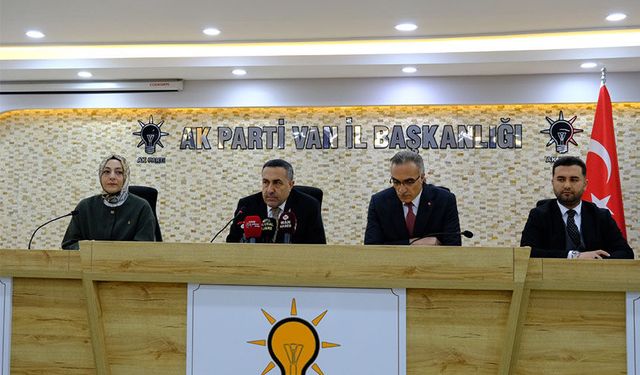 AK Parti Van İl Başkanı Arvas’tan üyelik açıklaması