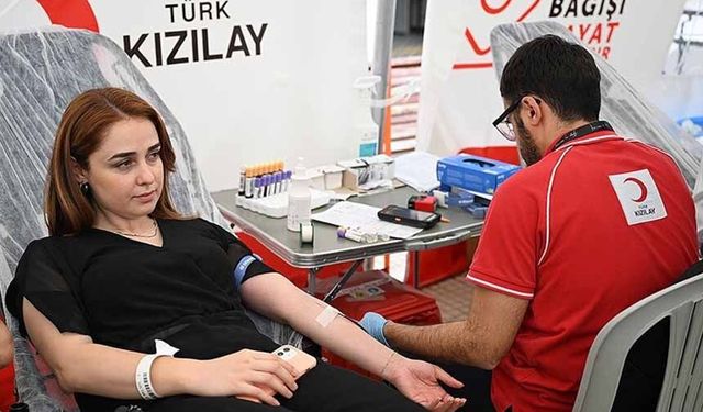 Kan bağışında, kadın ve gençlerin payı 2025'te arttı