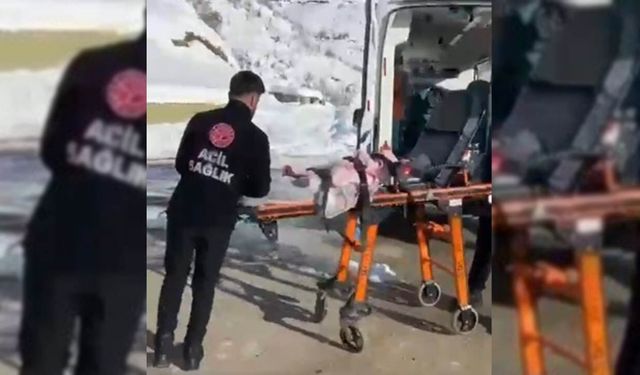 Şemdinli'de yaralanan 9 aylık bebek Van'a sevk edildi