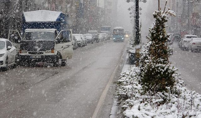 Meteoroloji’den Van için uyarı!