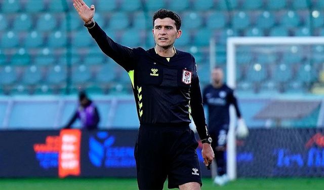 Vanspor – Boluspor maçının hakemleri belli oldu