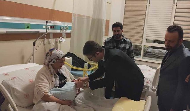 Erciş’te 2026'nın ilk bebeği Mert Buğra oldu