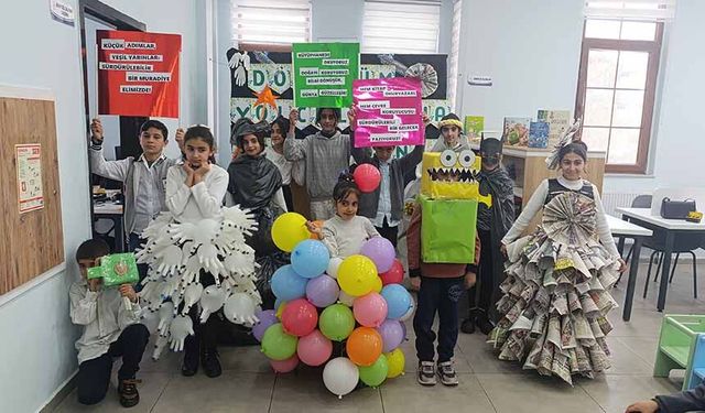 Van’da atıklar sanata dönüşüyor